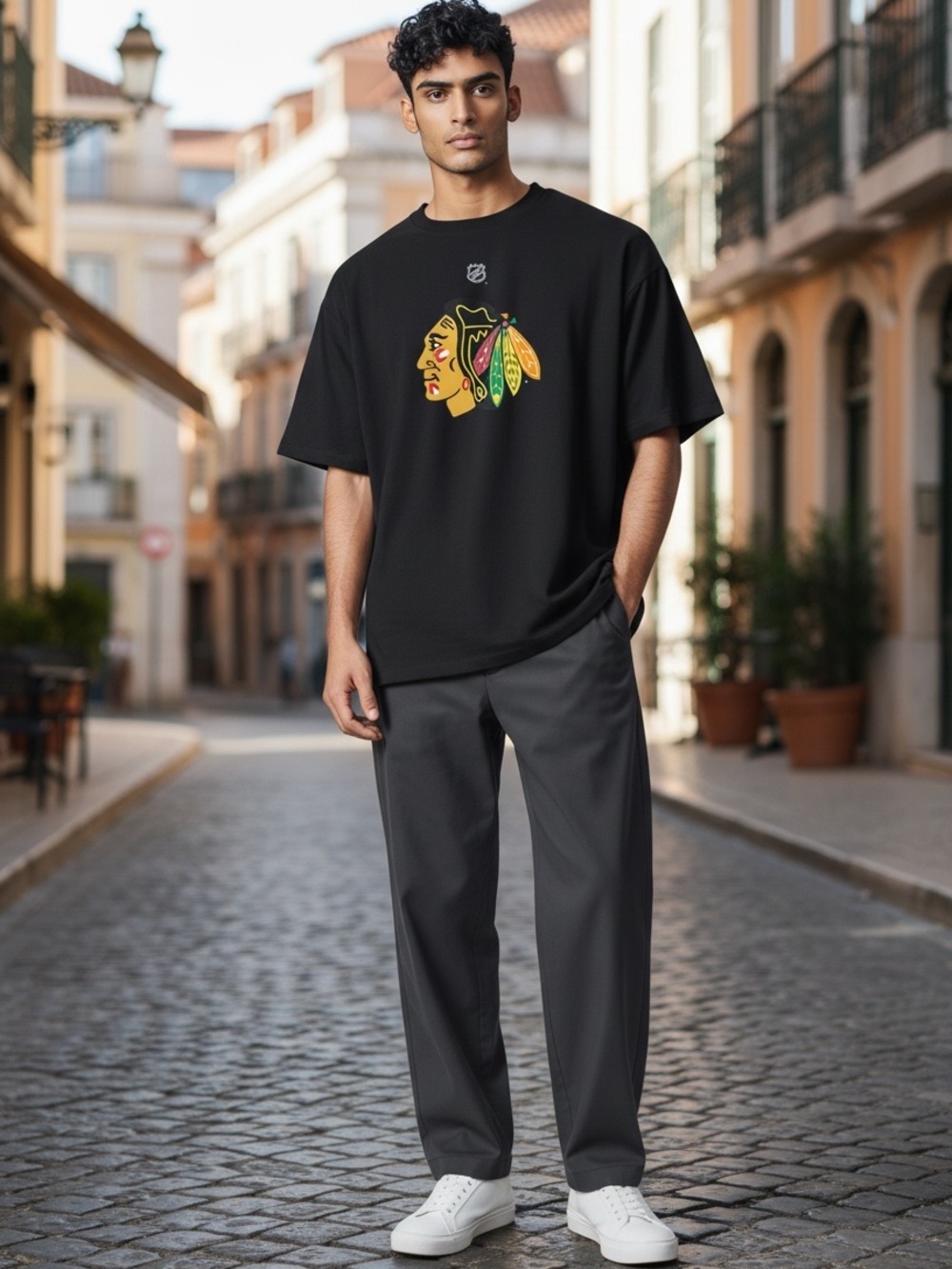 Fanatics Black NHL Graphic Tee